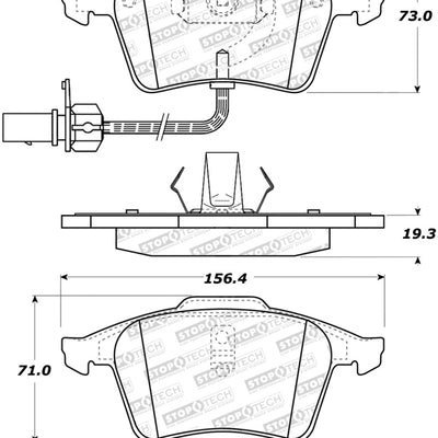StopTech Street Brake Pads