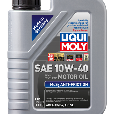 LIQUI MOLY 1L MoS2 Anti-Friction Motor Oil 10W40