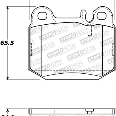 StopTech Street Brake Pads