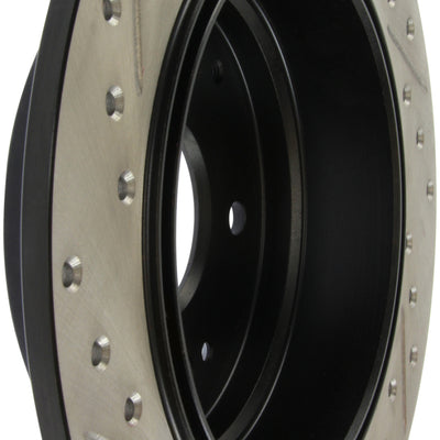 StopTech 04-08 Acura TL / 03-09 Honda Element Slotted & Drilled Left Rear Rotor