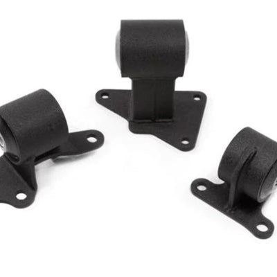 Innovative 90-93 Accord F-Series Black Steel Mounts 95A Bushings (Auto Trans)