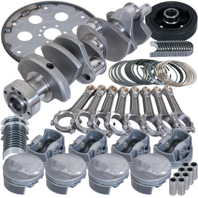 Eagle Chevy 496 1pc Rear Main Seal Balanced Rotating Assembly