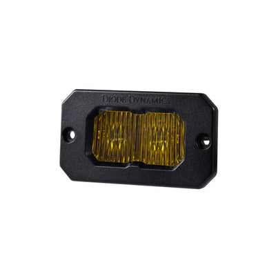 Diode Dynamics Stage Series 2 In LED Pod Sport - Yellow Fog Flush ABL Each