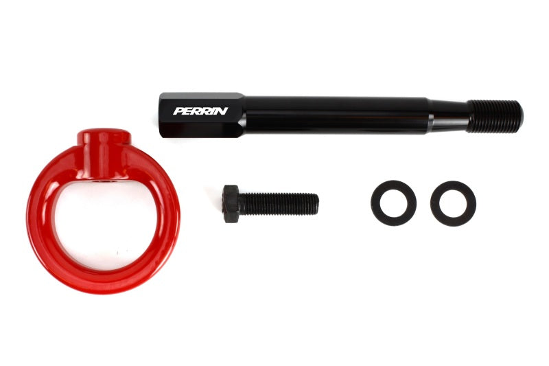 PERRIN 22-25 Toyota GR86 Tow Hook Kit (Front) - Red