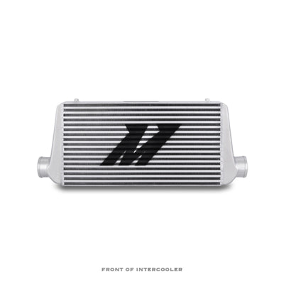 Mishimoto Universal Silver R Line Intercooler Overall Size: 31x12x4 Core Size: 24x12x4 Inlet /Outlet