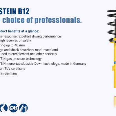 Bilstein B12 2007 Volkswagen Passat 2.0T Wagon Front and Rear Suspension Kit