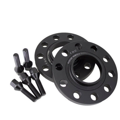 ISC Suspension BMW 5x120 Hub Centric (72.5 Hub Bore) Wheel Spacers 20mm Black (Pair)