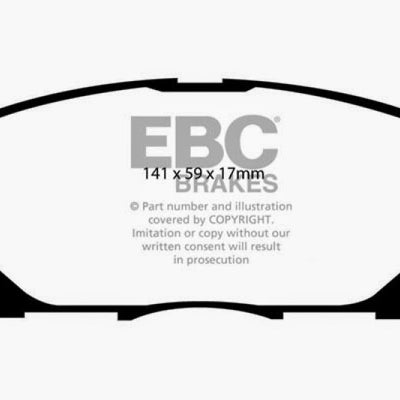 EBC 04-07 Lexus RX330 3.3 Ultimax2 Front Brake Pads