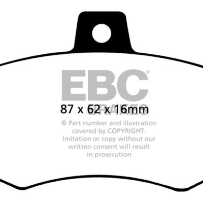 EBC 91-95 Alfa Romeo 164 2.0 Turbo Ultimax2 Rear Brake Pads