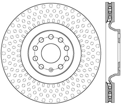 StopTech Slotted Sport Brake Rotor