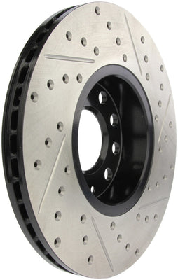 StopTech 96-7/04 Audi A4 / 95-01 A6 / 7/98-05 VW Passat Right Front Slotted and Drilled Rotor