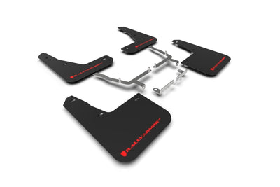 Rally Armor 19-25 Ford Focus ST MK4 Black UR Mud Flap w/Red Logo