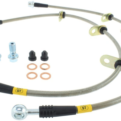 StopTech 08-12 Toyota Sequoia Rear Stainless Steel Brake Lines