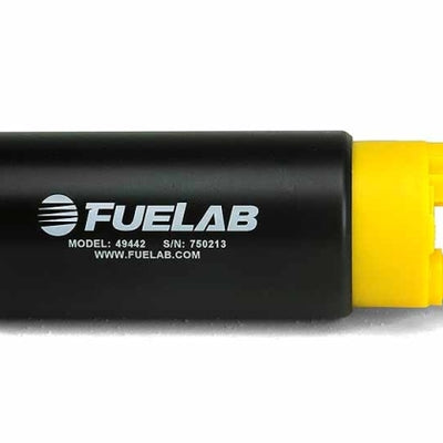 Fuelab 494 High Output In-Tank Electric Fuel Pump - 340 LPH In In-Line From Out