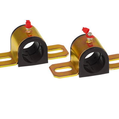 Prothane Universal Greasable Sway Bar Bushings - 1 5/16in - Type B Bracket - Black