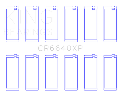 King Engine Bearings BMW M20/M50 2.0L/2.5L/2.7L Performance Rod Bearing Set - Size STD