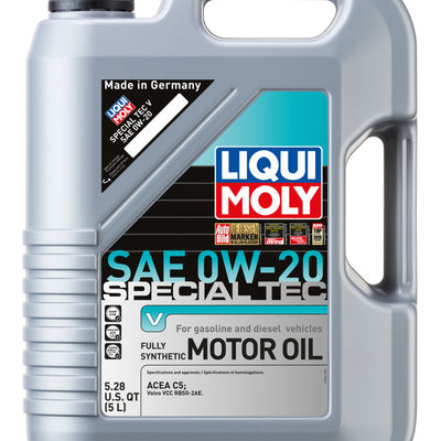 LIQUI MOLY 5L Special Tec V Motor Oil SAE 0W20