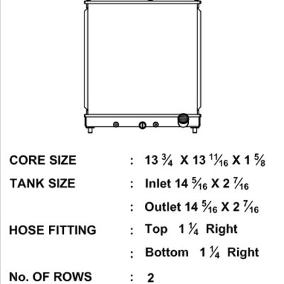 CSF 92-00 Honda Civic Radiator