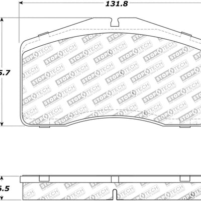 StopTech Street Touring 92-98 Porsche 911 Front Brake Pads