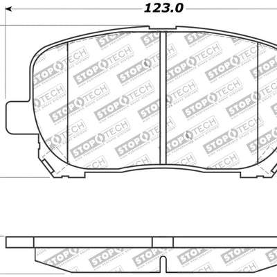 StopTech Street Touring Brake Pads