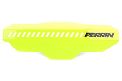PERRIN 02-14 Subaru WRX / 04-21 STI / 08-11 Impreza Pulley Cover - Neon Yellow