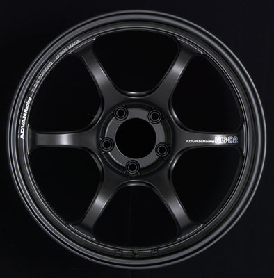 Advan RG-D2 18x8.5 +35 5x120 Semi Gloss Black Wheel