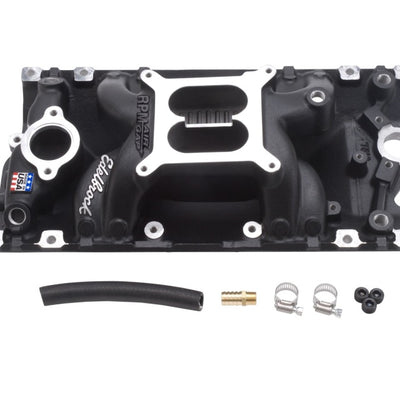 Edelbrock Performer RPM Air Gap Vortec Black