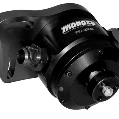 Moroso Enhanced Design 4 Vane Vacuum Pump w/Adjustable Mounting Bracket