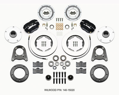 Wilwood Forged Dynalite-M Front Kit 10.75in 1950-1955 MG-TD/TF