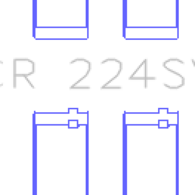 King Engine Bearings BMW S65B40A/S85B50A Connecting Rod Bearing Set - Size +0.25mm (COMES IN PAIRS)