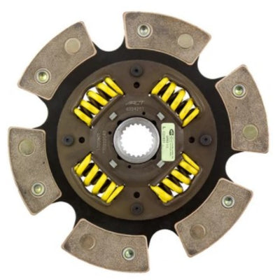 ACT 6 Pad Sprung Race Disc for LS Engine/Flywheel w/Nissan 350Z Trans/Input Shaft (S/O No Cancel)
