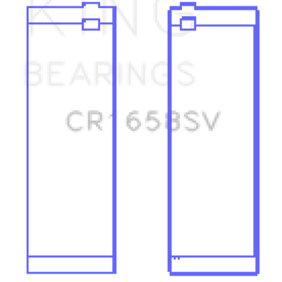 King Engine Bearings BMW N47 D20 A/N47S D20 D Sputter Replacement Connecting Rod Bearing Set