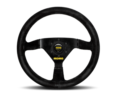 Momo MOD69 Steering Wheel 350 mm -  Black Suede/Black Spokes