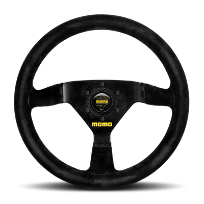 Momo MOD69 Steering Wheel 350 mm -  Black Suede/Black Spokes