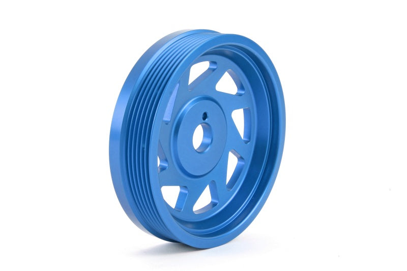 PERRIN 15-18 Subaru WRX / 13-20 BRZ / 14-18 FXT / 13-16 Crosstrek Lightened Crank Pulley - Blue