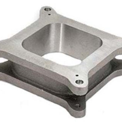 Moroso 4150/4160 Carburetor Spacer - Open Plenum - 2in - Cast Aluminum