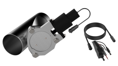 QTP 3.5in Bolt-On QTEC Electric Cutout Valve - Single