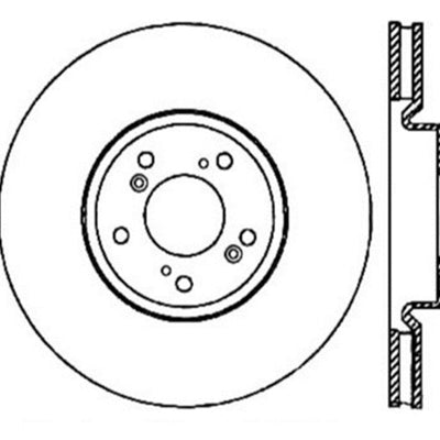 StopTech Drilled Sport Brake Rotor