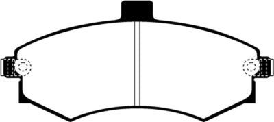 EBC 02-06 Hyundai Elantra 2.0 Ultimax2 Front Brake Pads