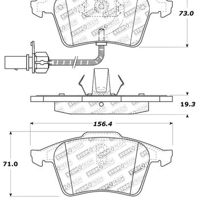 StopTech Performance Brake Pads