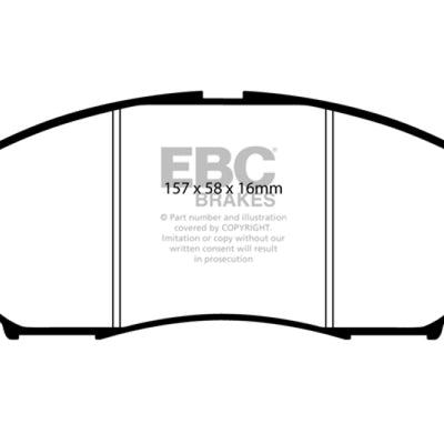 EBC 08-13 Infiniti EX35 3.5 Ultimax2 Front Brake Pads