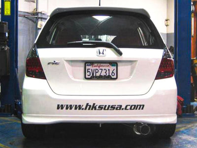 HKS 07-08 Honda Fit Hi Power Exhaust (SUS304 NO COATING)