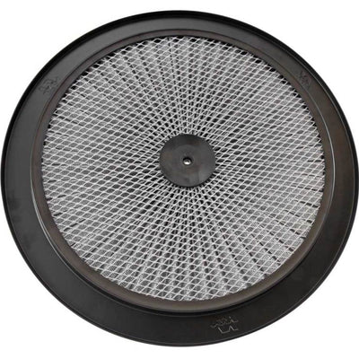 K&N X-Stream Top Filter 14in OD Black Round Lid