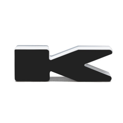 ORACLE Lighting Universal Illuminated LED Letter Badges - Matte Blk Surface Finish - K