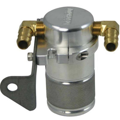 Moroso Chrysler 5.7L (w/Aftermarket Intake) Air/Oil Separator Catch Can - Billet Aluminum