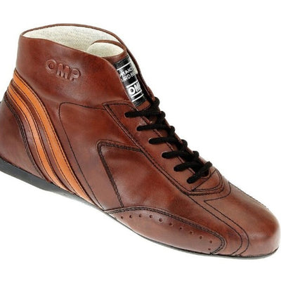 OMP Carrera Low Boots My2021 Brown - Size 37 (Fia 8856-2018)