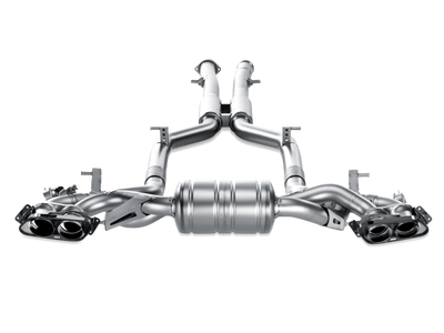 Akrapovic 10-14 AMG SLS Coupe/Roadster Evolution Line Cat Back (Titanium) w/ Carbon Tips