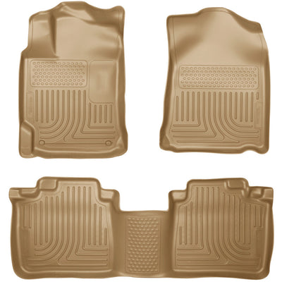 Husky Liners 2012 Toyota Camry WeatherBeater Combo Tan Floor Liners