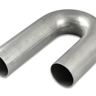 Vibrant 2.5in O.D.Tight Radius 180 Degree U-Bend Stainless Tubing