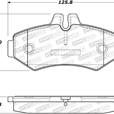 StopTech Street Brake Pads